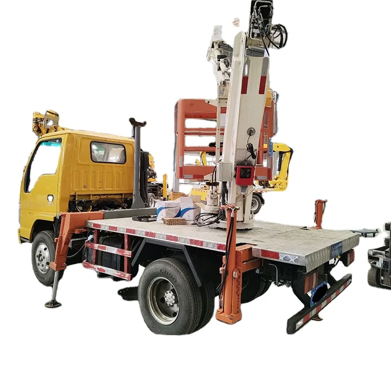 Customized Manufacturer Japanese 4x2 RHD 12M 14M Aerial Work Vehicle 18M High-altitude Operation Truck Hydraulic Aerial Cage