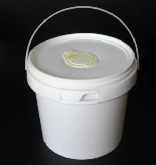 Лидер продаж, Круглый прозрачный пластиковый Ковш с крышкой для пищевых продуктов, 2 л