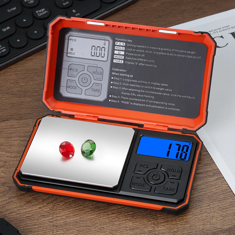 new design gold electronic precision digital gram pocket portable jewelry 0.001g 0.01g weighing scale