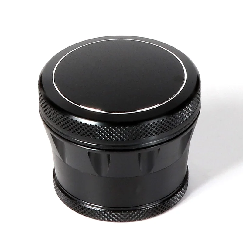 Erliao High Quality Black Pink Color 45mm Herb Grinder Crusher Herbal Tobacco Metal Herb Grinders wholesale