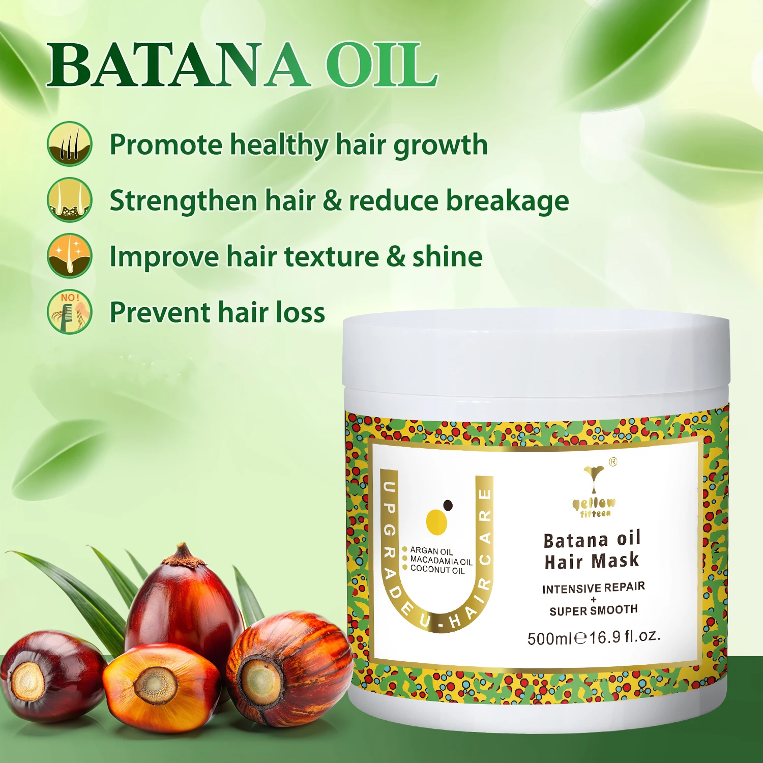 Raw Pure Batana Oil Conditioner Scalp & Hair Nourishing For Hair Care Increases Hair Thickness Mask