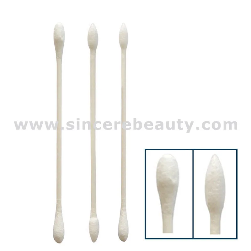 Eco-friendly Wooden Stick Makeup Cotton Swab