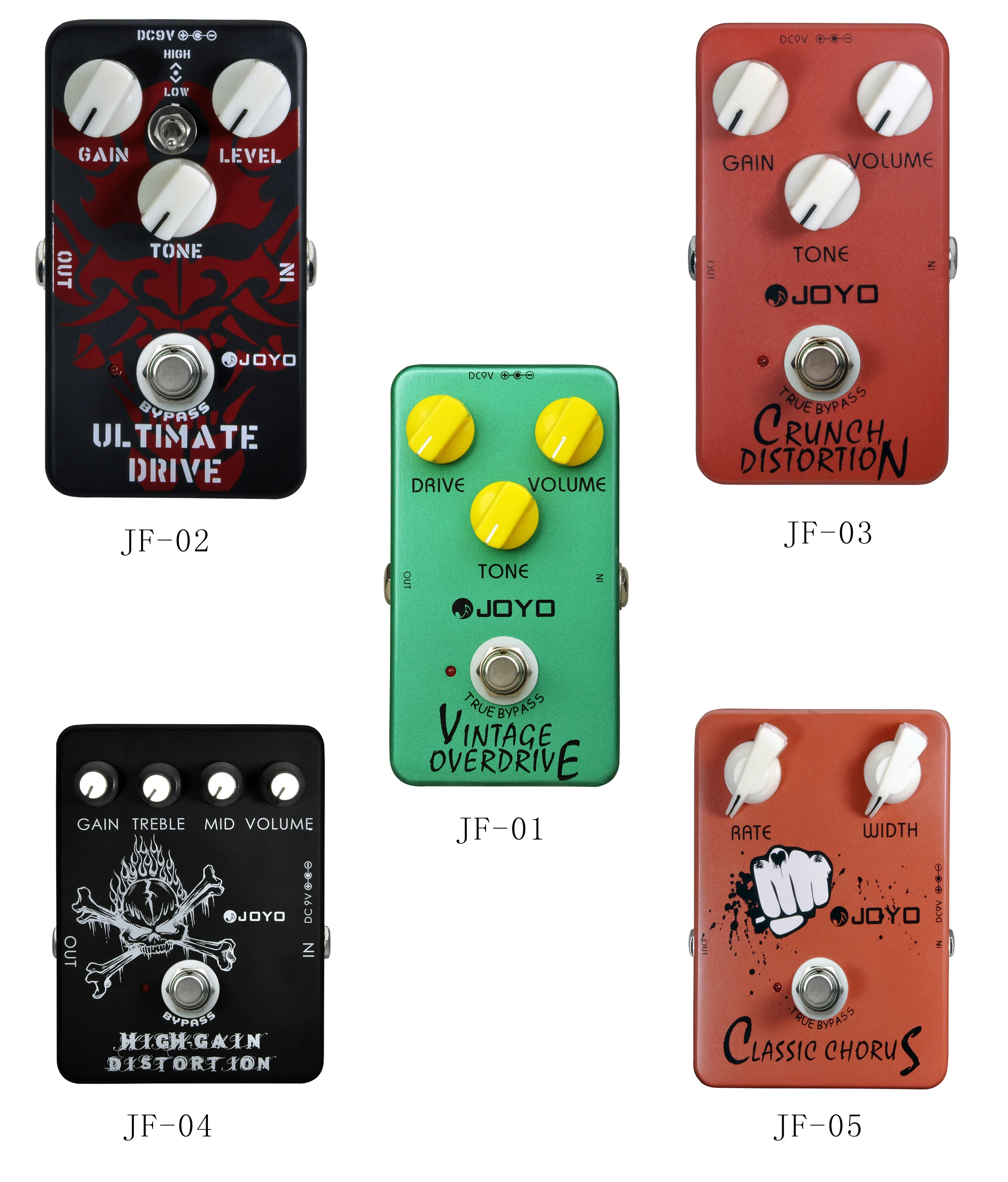 Wholesale factory selling electric portable multi-effect processor electric bass adapter guitar effect device