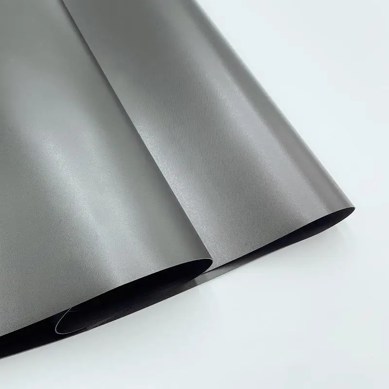 600D polyester Plain  oxford fabric with both side  TPU coating