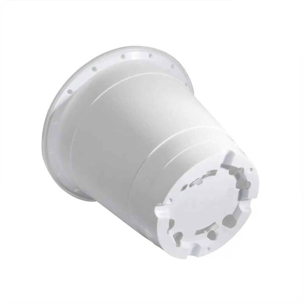 Набор горшков для орхидеи включает сетчатый внутренний и внешний горшок, белый горшок, 4,5 дюйма высотой и 5 дюймов диаметром