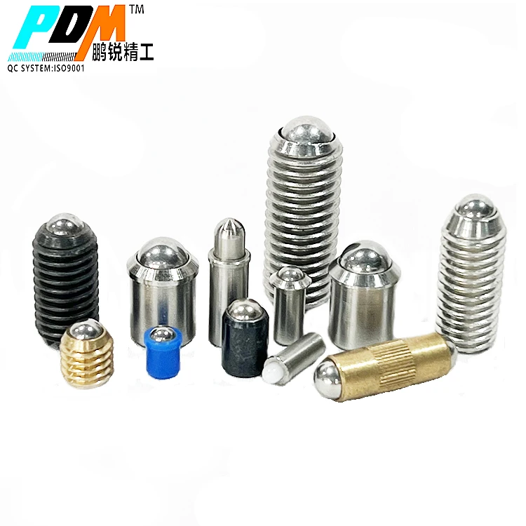 Steel black oxide Spring Ball Plunger plunger pin with high quality