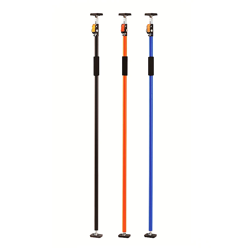 3rd Hand Tool Adjustable Support Pole Extension Steel Pole Support System for Cabinet Jacks Cargo Bars Drywall Support Extends
