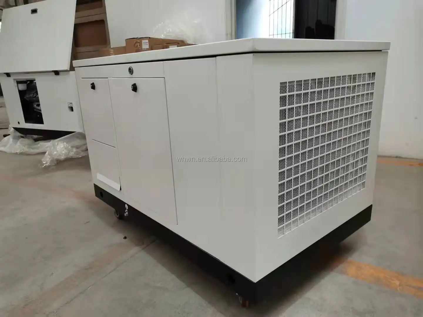 Portable Tractor Supply 20KW 30KW CNG Gas Genset Low noise single 3 Phase Dual Fuel Propane LPG Gas Generator set 20-50KVA