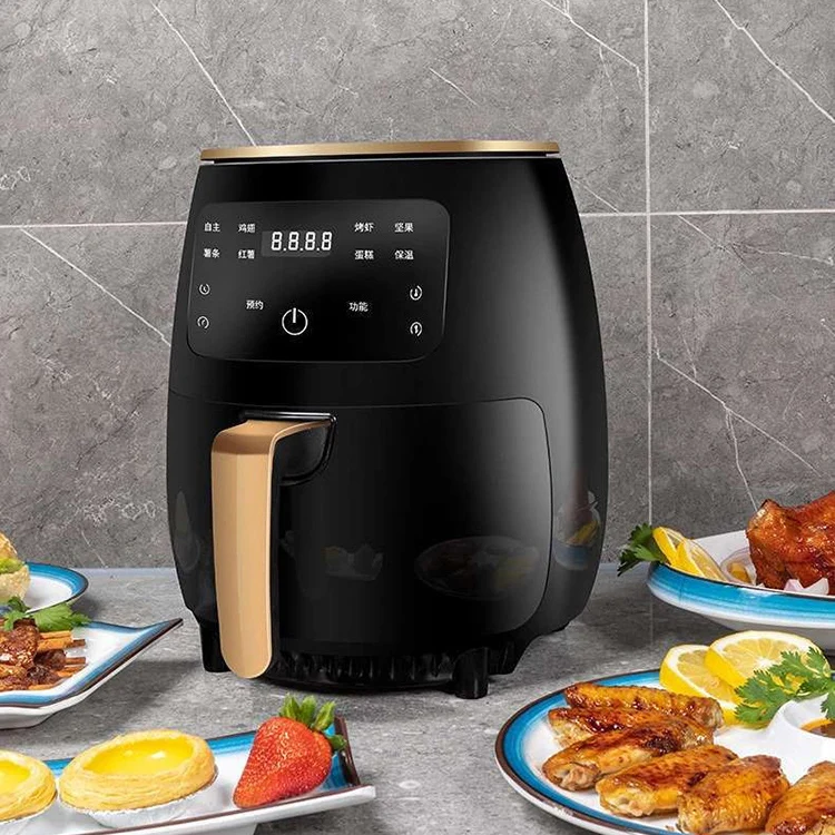 Large Capacity Smoke-free air fryer oven,Stainless Steel Electric Digital Air Fryer in The Kitchen