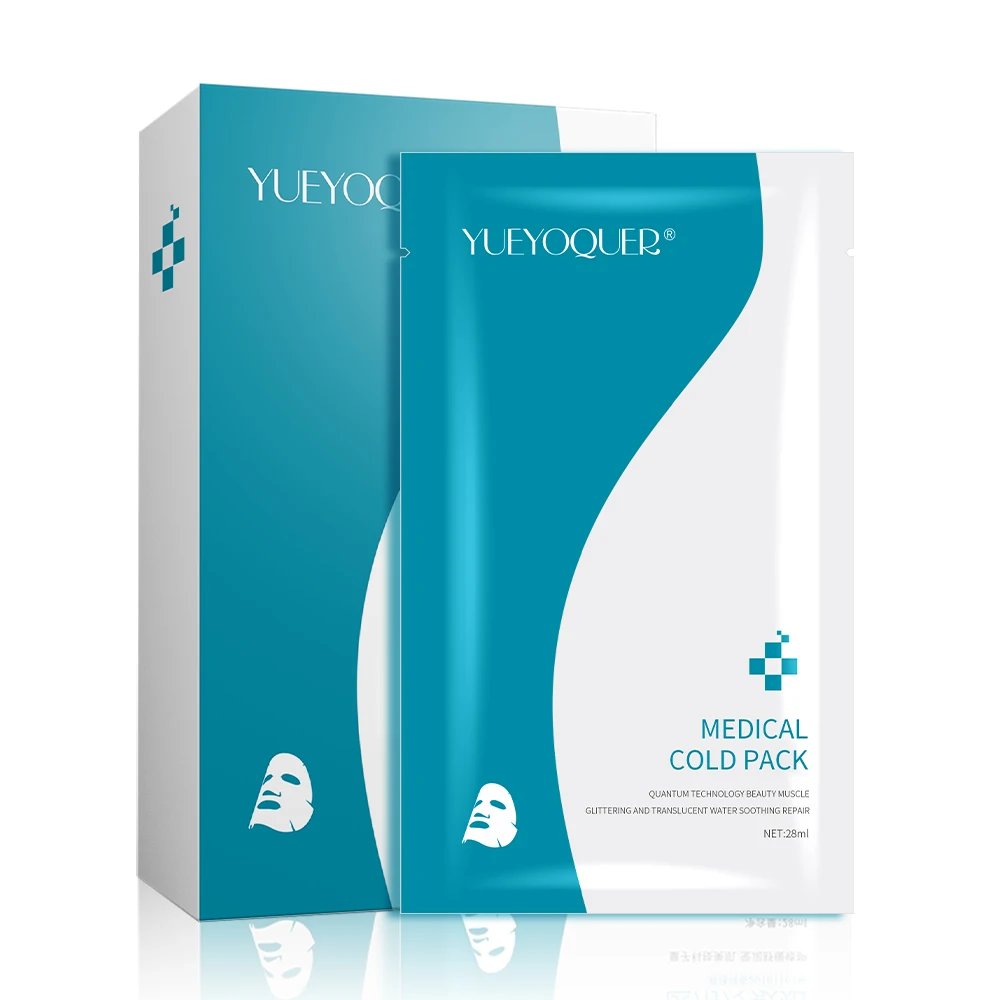 OEM/ODM Private Label Natural Skin Mask Repair sensitive skin red blood streaks and remove acne Cold Compress Face Mask