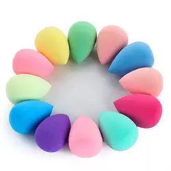 Free Sample Soft Vegan Makeup Sponge Beauty Blending belleza accesorios Dry Wet Use Foundation Cushion puff
