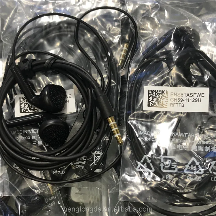 Original hot sale Good quality YS EHS61ASFWE YJ handsfree Wire earphone headset for Samsung 5830 C550 Android Mobile Universal