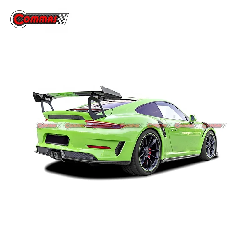 For Porsche 991.2 GT3 RS Style Carbon Fiber Rear Diffuser Splitter