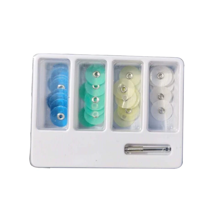 
Одноразовые диски для полировки зубов ISO, контурные диски 40 шт. 14 мм 