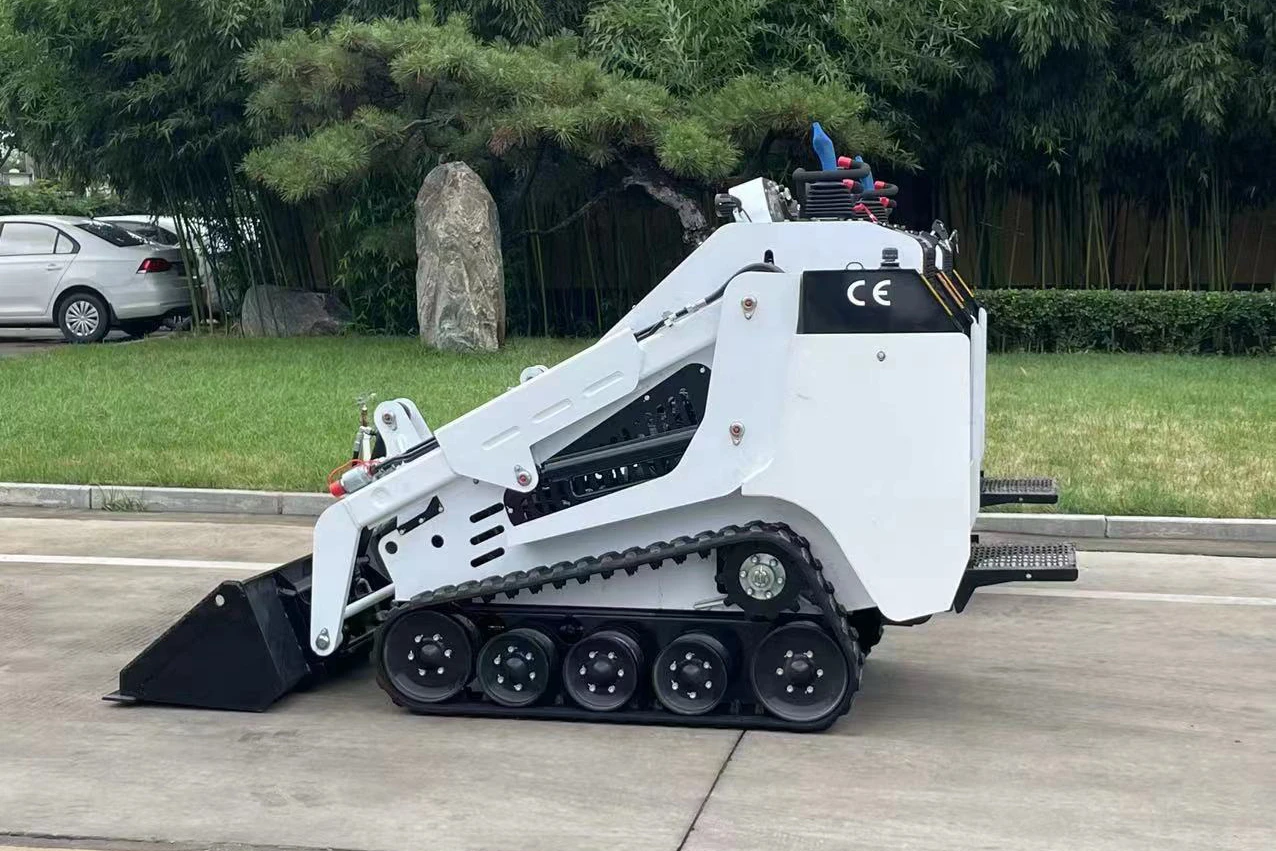CE/EPA Certified 1.5 Ton Mini Loader MLZ400 Easy-to-Operate Front Loader Good Condition Cat Skid Steer Hot Sell Small Loader