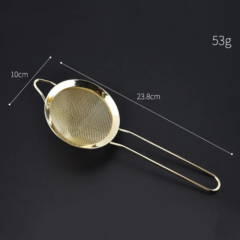 Stainless Steel Strainer Kitchen Tools Cone Strainer 10CM Cocktail Strainer Bar Drinkware Accessories