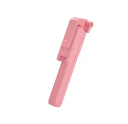 selfie stick extendable up to 100cm with built-in wireless button tripod equipped with remote control for taking pictures