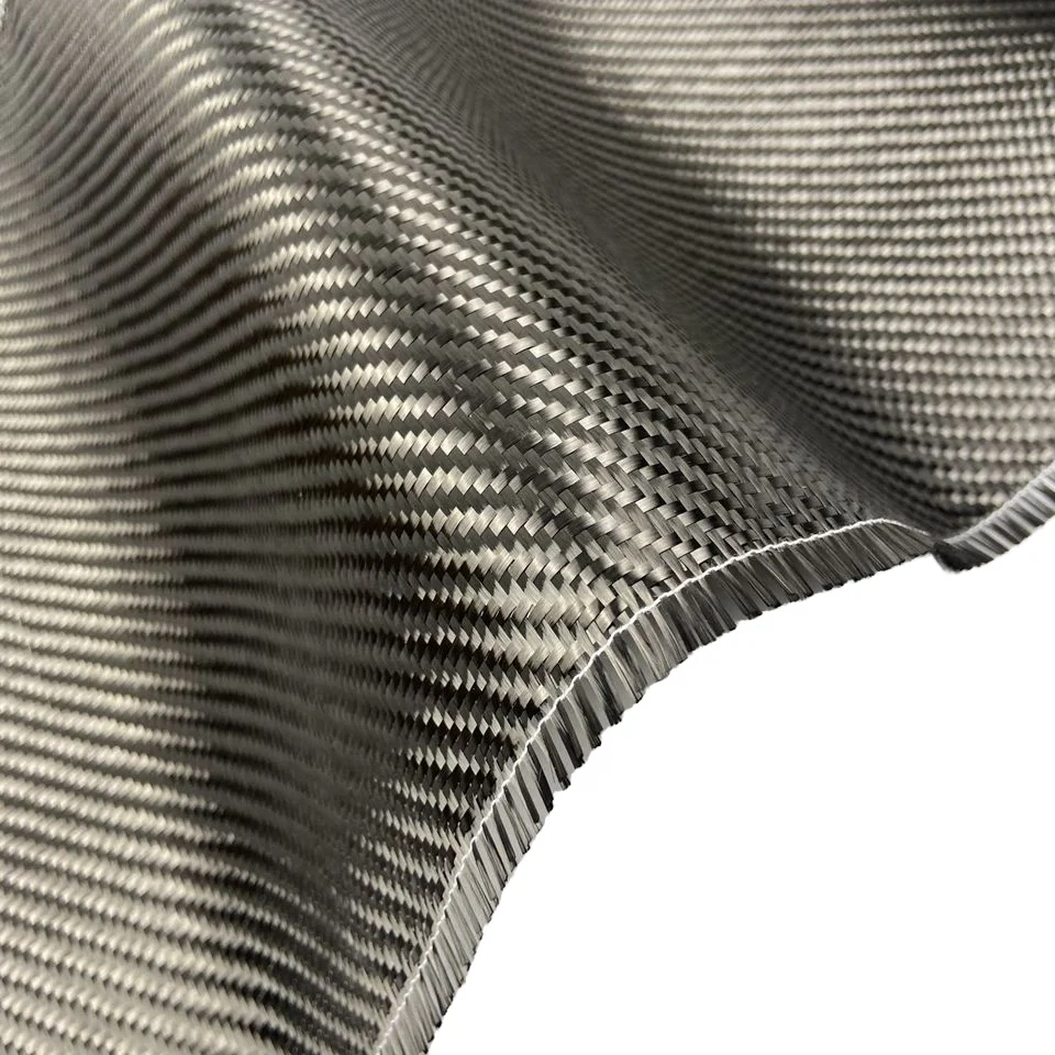 Twill Weave 3K 220g 12 inches 30cm Wide Unfinished Edge Carbon Fiber Tape Carbon Fiber Fabric Roll for Structural Reinforcement