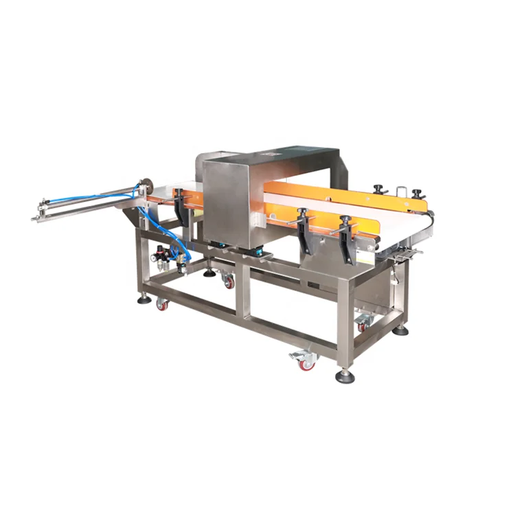 Hot Sale Food Security Belt Conveyor Metal Detector Instrument Metal Detector Machine System with Rejection China Supplier