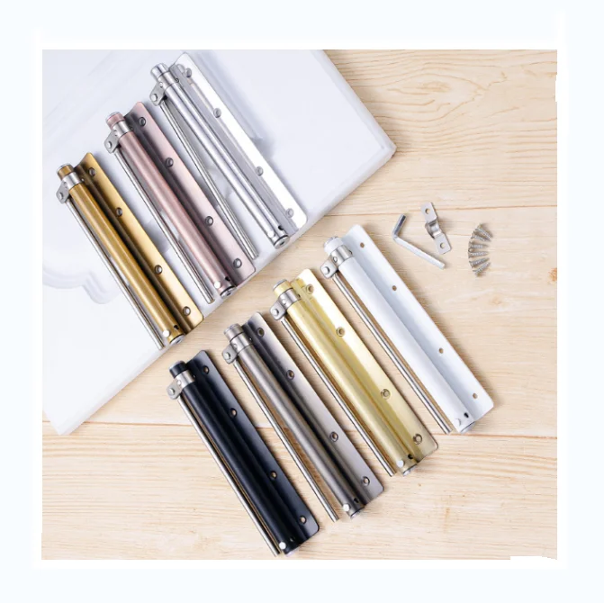 Stainless steel door closer  automatic door closer, invisible door spring buffer, light and simple door closer