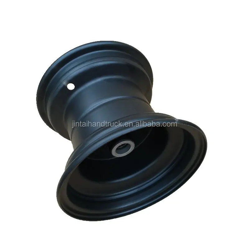 garden mower rim 8x7 rubber wheel steel rims 18x8.50-8 with roller bearing