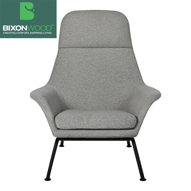 BIXONWOOD Best Price Reclining Massage Wing Chair Swivel Arms Moulded Foam with Metal Base Lounge Chair for Home Hotels