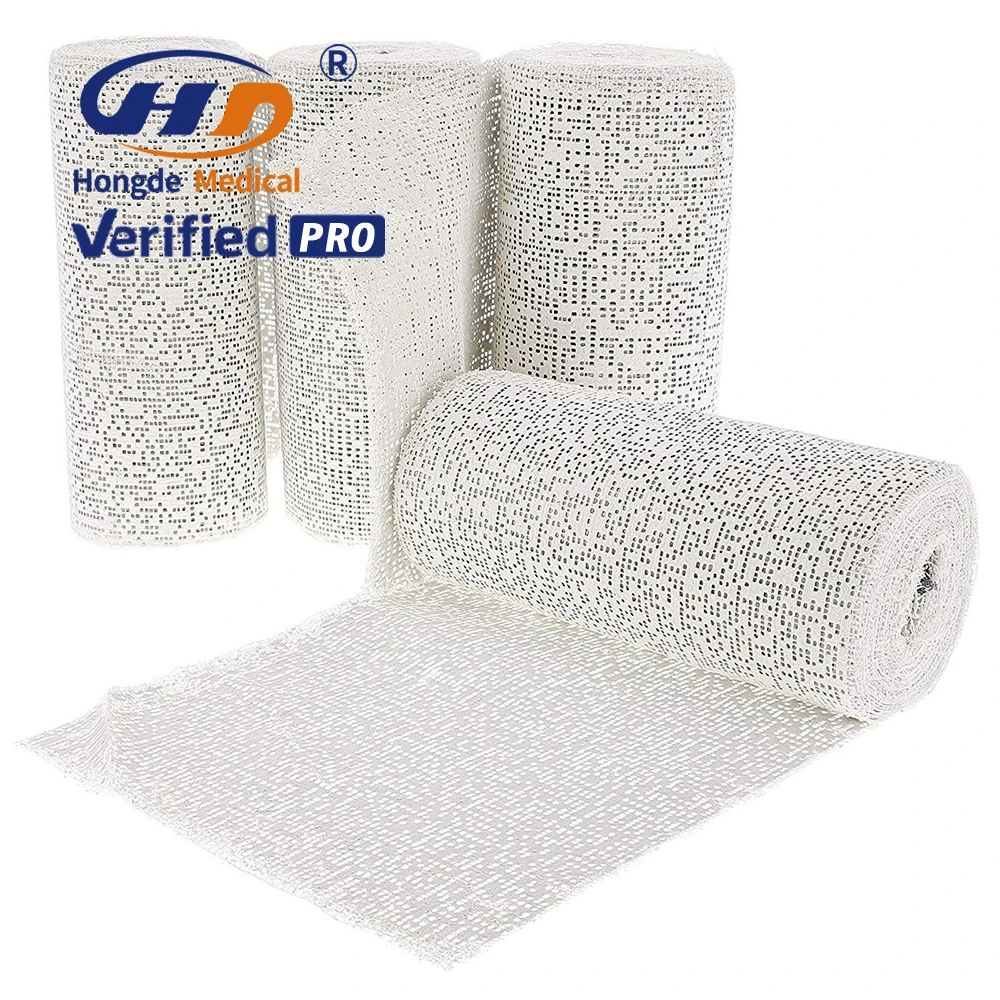 Medical Craft Body Mold Casting Mask Making White Gauze Roll Plaster Wrap Pop Bandage