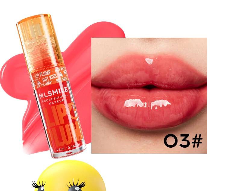 Matte Lip Plumper Gloss Set Mineral Chemical Ingredients Wholesale Boxed Lipstick with MSDS Certification Sunscreen Feature