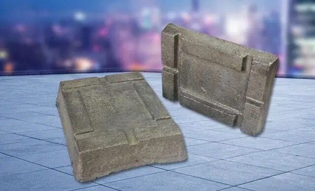 China CuP14 phosphorous copper alloy for CuSn10 casting parts