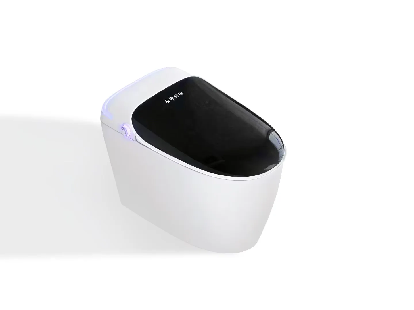 Stepon Factory Manufacture Smart Home Luxurious Small Toilet Floor Mounted smart toilet WC inteligente black smart toilet