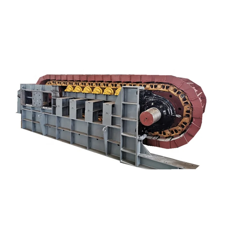 Heavy Stone Apron Plate Type Feeder No Leak Aprons Steel Pan Conveyors