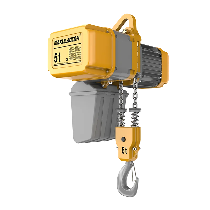 5000kg 50Hz hot sale  electric hoist with chain G80  High quality HHER electric chain hoist from manufacturer