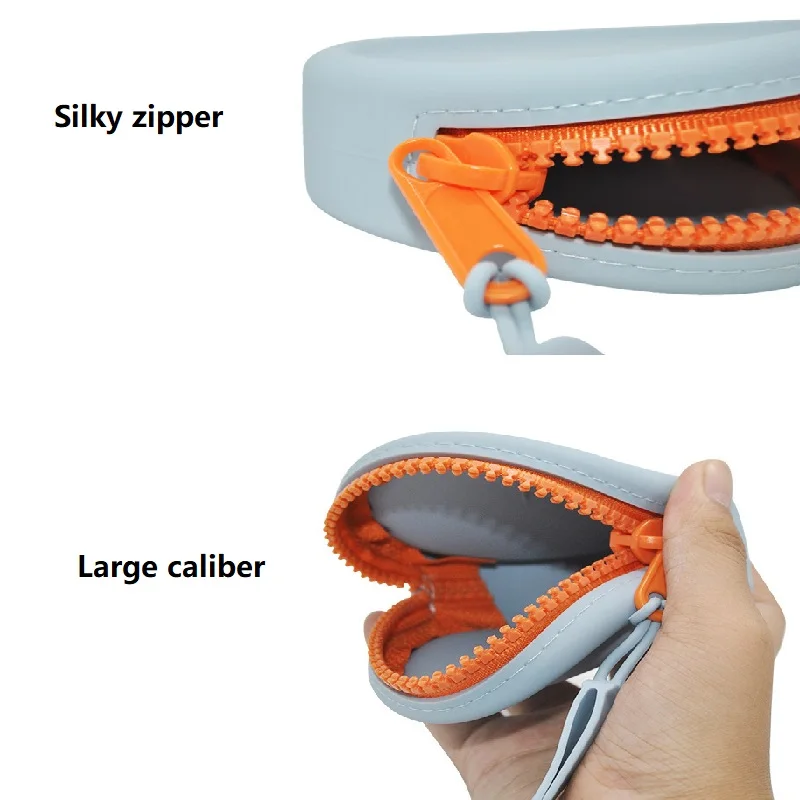 Factory Manufacture Various Women Round Pouch Mini Zip Wallet Coin Purse With Favorable Price