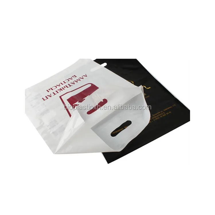 Corn Starch Made Biodegradable Supermarket Non Plastic Carry Shopping Bags Design With Low Price