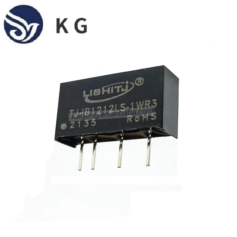 IB1212LS-1WR3 SIP питания с одним выходом изоляции входное напряжение 12V Выходное напряжение 12 В, модуль источника питания с электронные компоненты IB1212LS-1WR3