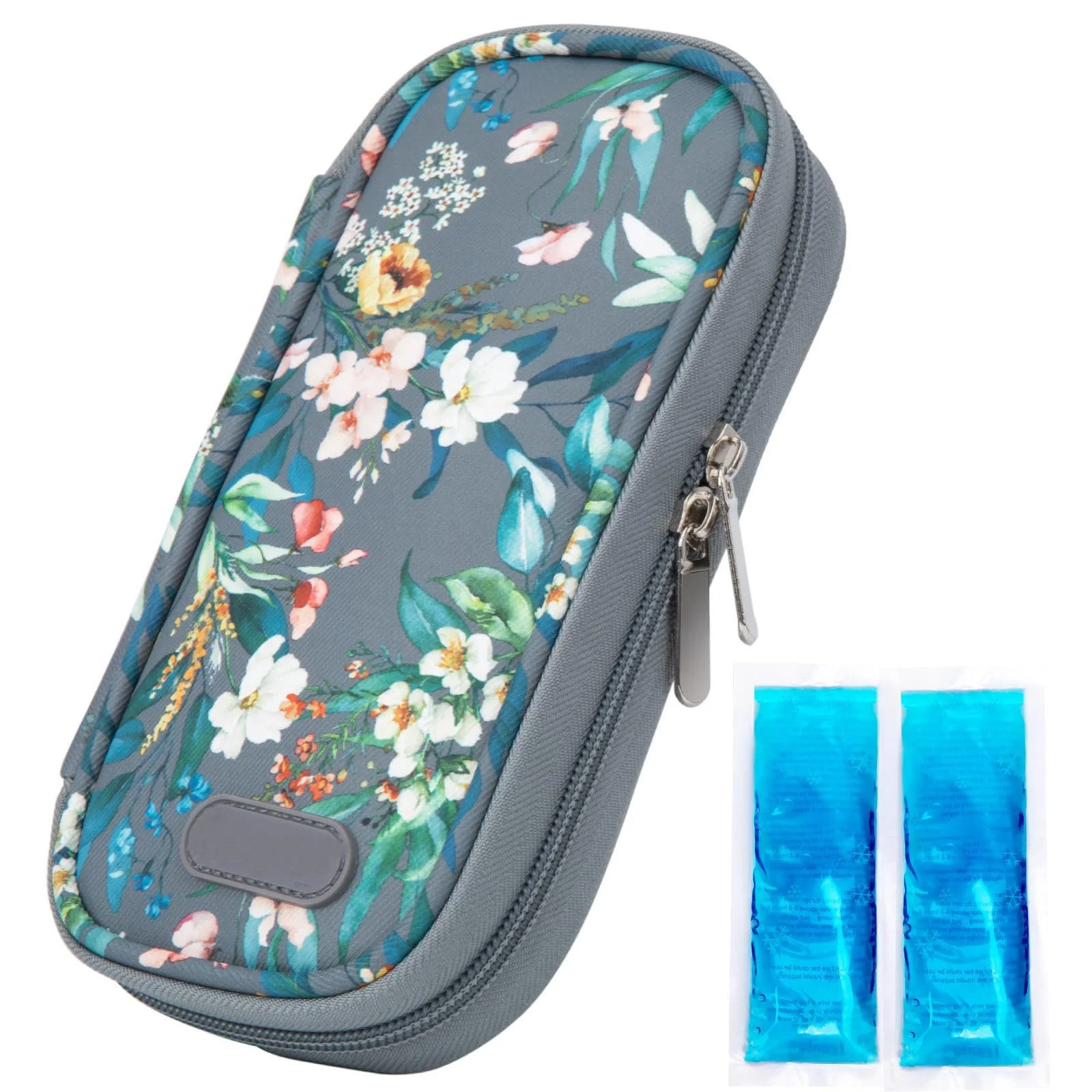 Insulin Cooler Travel Bag Insulated Portable Medication Cooler Bag for Insulin Pens and Blood Glucose Monitor