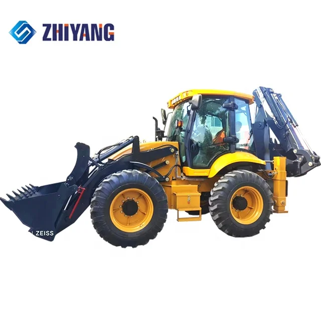 China 388 Backhoe loader Epa Engine Wheel Loader