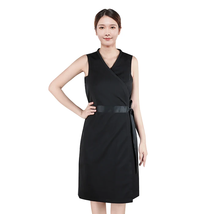 Waterproof Custom Logo Polyester Spa Beauty Salon Uniform Hair Salon Uniforms Apron Barber Uniform