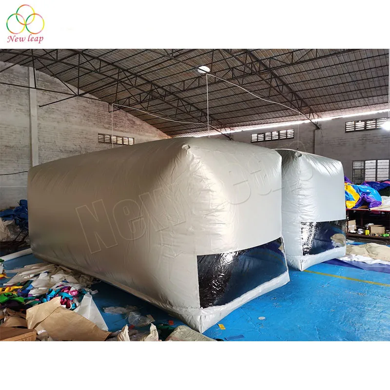 autotecnica outdoor inflatable capsule car shield inflatable with blower