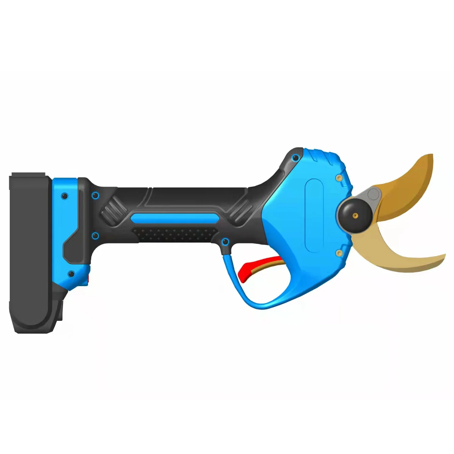 35mm Cordless Lithium Battery Pruning Shears Wood Cutting Machine Fruit Tree Electric Pruning Scissors