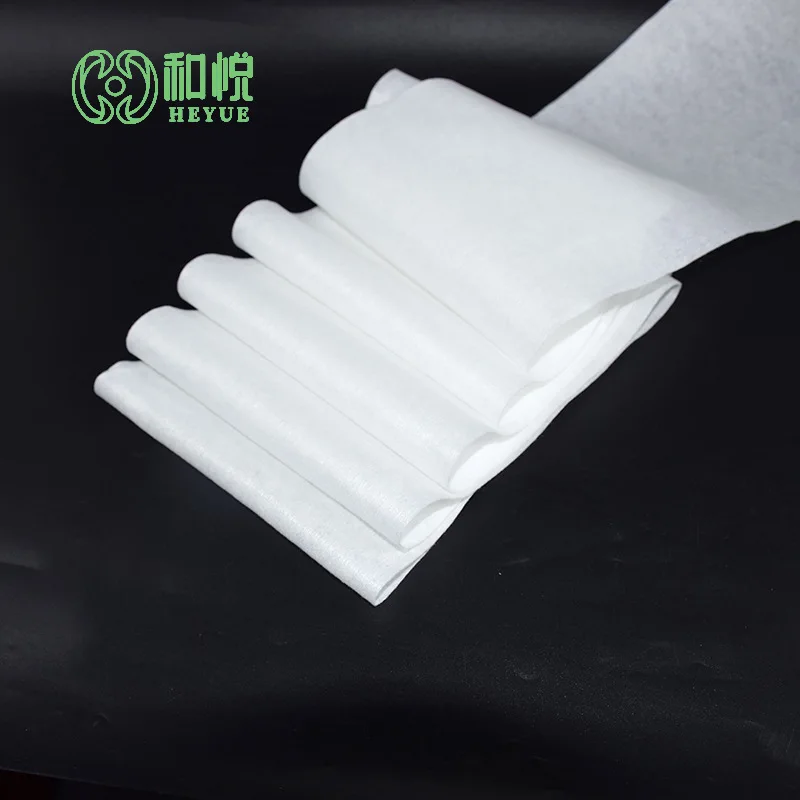 Spunlace Pure Water Spunlace Nonwoven Material 100% Polyester 100% Viscose