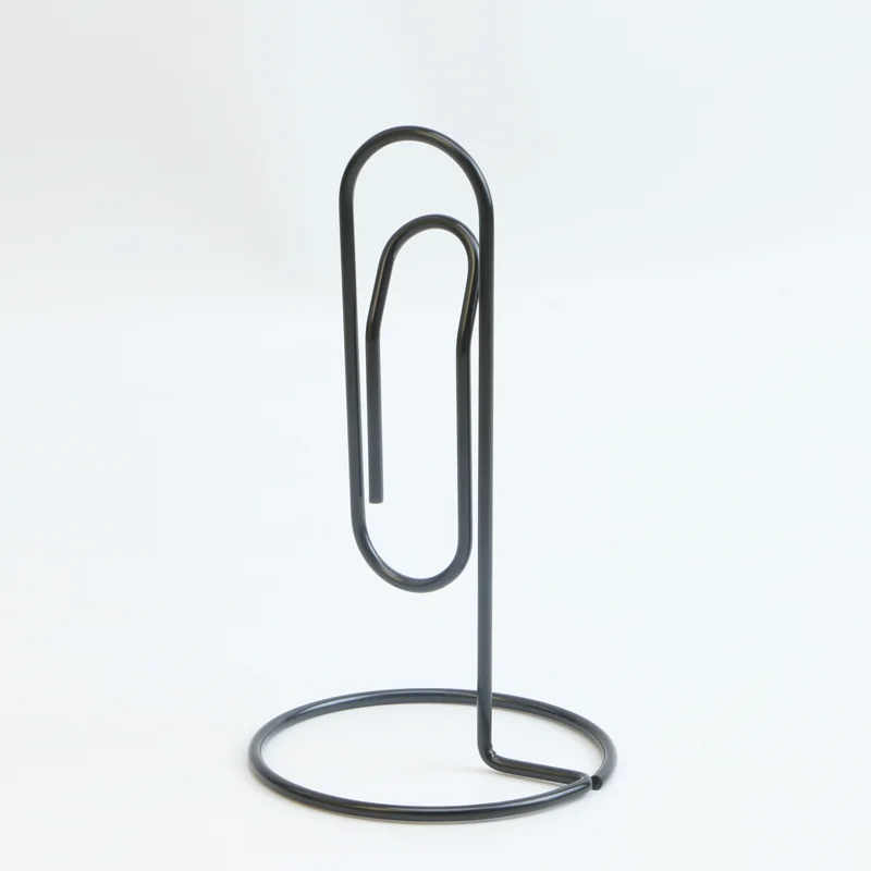 YS1222 Wholesale Paperclip Unique High Quality Desktop Office Decoration Place Name Note Card Holders Table Number Holder