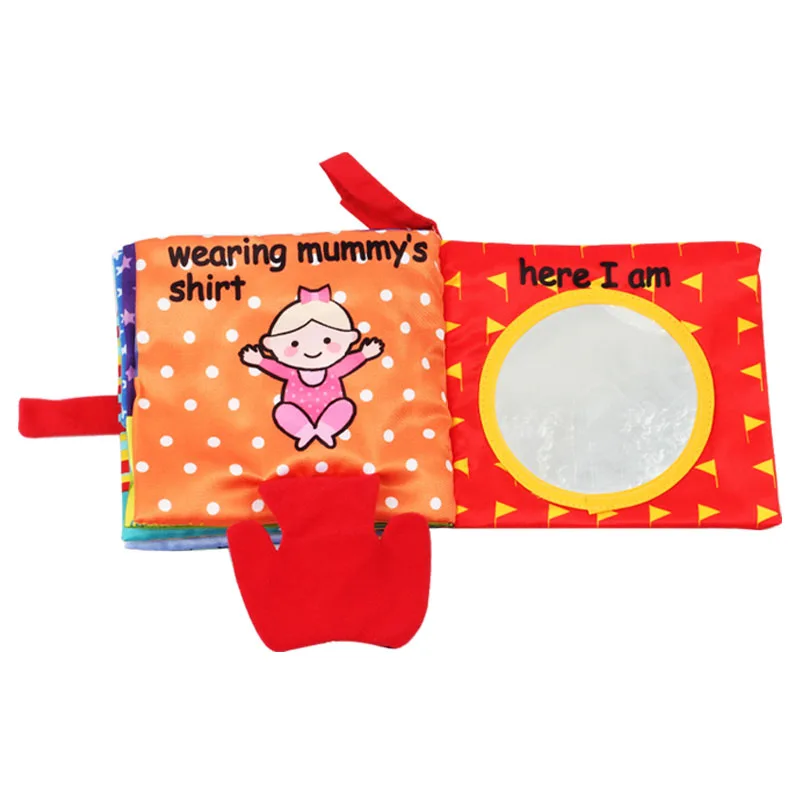 
Best seller USA standard Cloth book with squeaker 