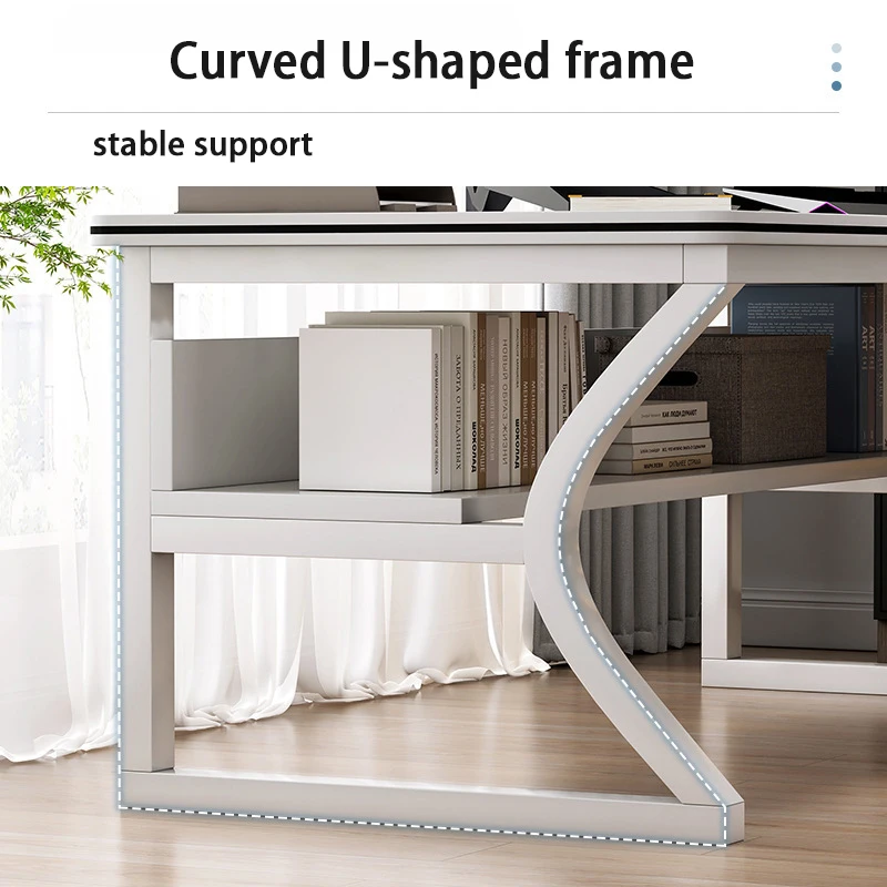 New Gaming Desk Simple Generous Computer Office Desk Gaming Table Desk For Office Work