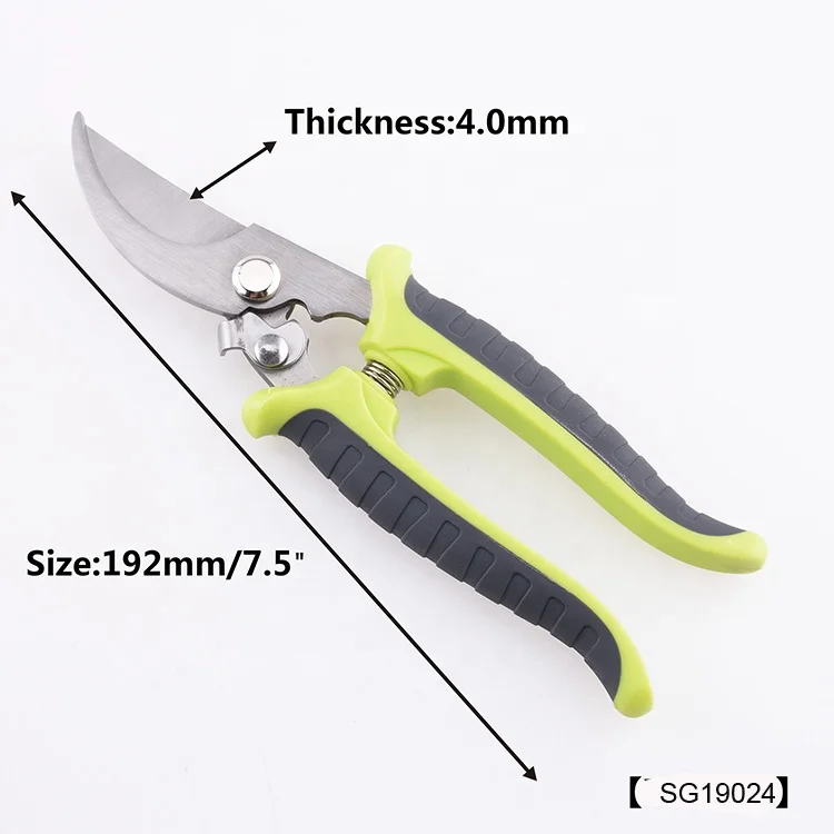 professional grafting stainless steel pruner garden shear tools gardening hand pruner scissors