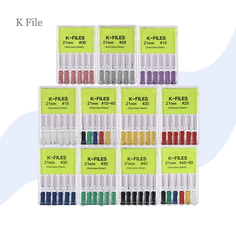 Эндодонтические инструменты из нержавеющей стали 21 мм 25