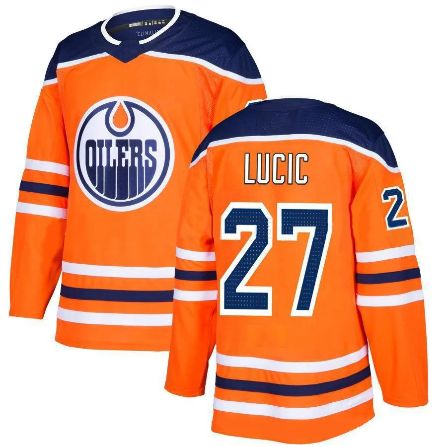SDH-005 Edmonton Connor McDavid Best Quality Stitched National Hockey Jersey