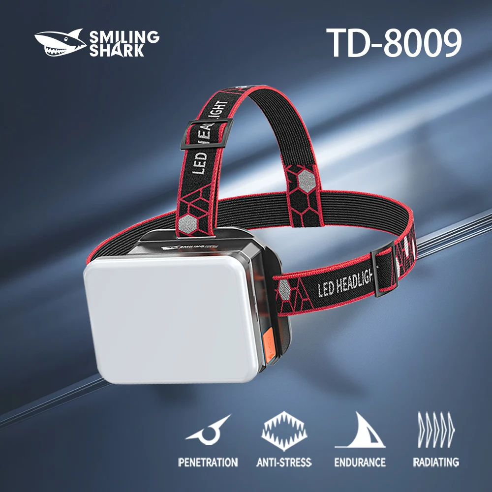 Custom household outflow bright headlight flashlight headlight Rechargeable secondary LED waterproof camping fishing sensor head