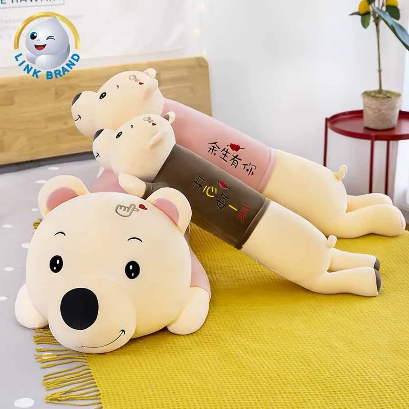 Плюшевые игрушки Тедди рождественские набивные шкуры животные Маша и мини-мишка 80 мм