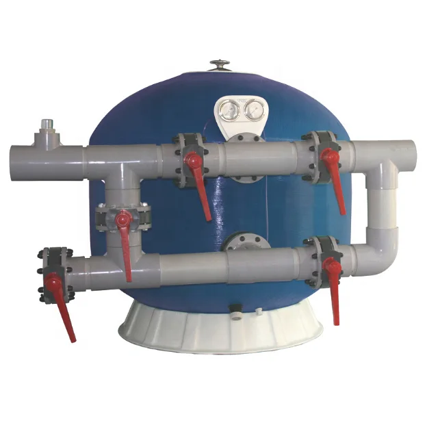 Commercial sand filters swimming pool Side-Mount fiberglass Sand Filter
